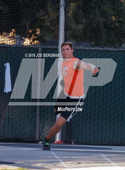 Thumbnail 3 in CIF State Track and Field Championships (Boys Discus Finals) photogallery.