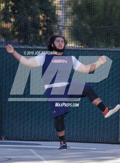 Thumbnail 3 in CIF State Track and Field Championships (Boys Discus Finals) photogallery.