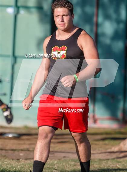 Thumbnail 2 in CIF State Track and Field Championships (Boys Discus Finals) photogallery.