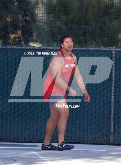 Thumbnail 1 in CIF State Track and Field Championships (Boys Discus Finals) photogallery.