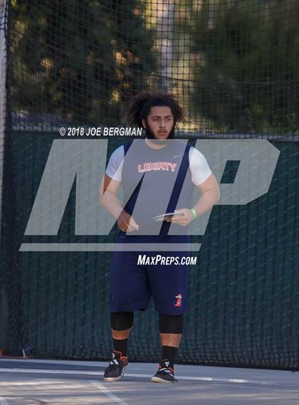 Thumbnail 2 in CIF State Track and Field Championships (Boys Discus Finals) photogallery.