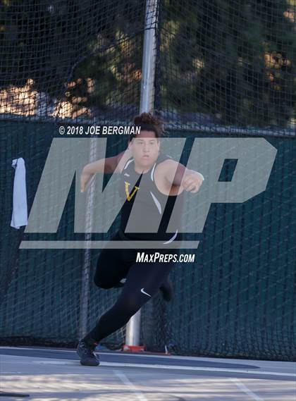 Thumbnail 3 in CIF State Track and Field Championships (Boys Discus Finals) photogallery.