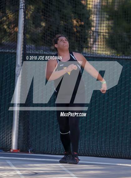 Thumbnail 1 in CIF State Track and Field Championships (Boys Discus Finals) photogallery.
