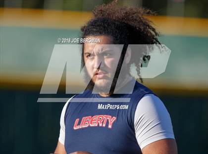 Thumbnail 1 in CIF State Track and Field Championships (Boys Discus Finals) photogallery.