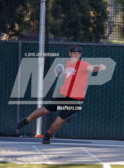 Thumbnail 3 in CIF State Track and Field Championships (Boys Discus Finals) photogallery.