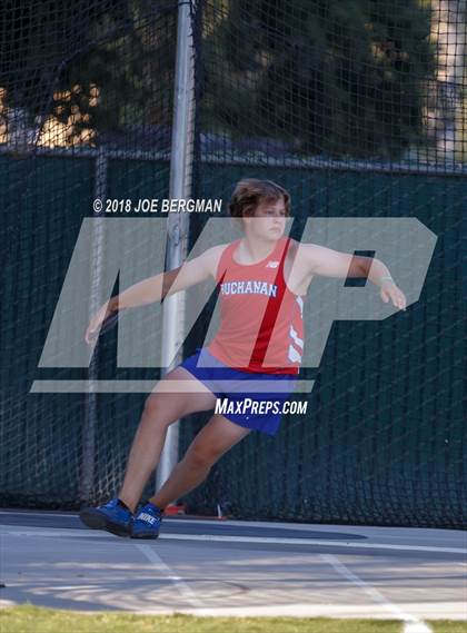Thumbnail 2 in CIF State Track and Field Championships (Boys Discus Finals) photogallery.