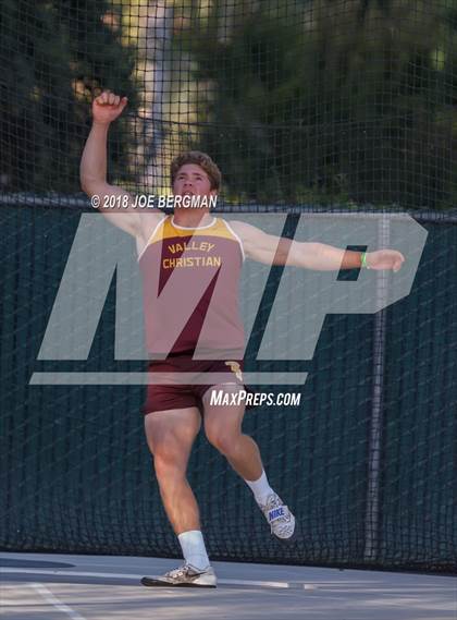 Thumbnail 3 in CIF State Track and Field Championships (Boys Discus Finals) photogallery.