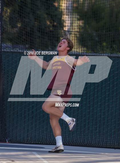 Thumbnail 3 in CIF State Track and Field Championships (Boys Discus Finals) photogallery.