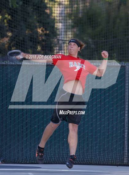 Thumbnail 3 in CIF State Track and Field Championships (Boys Discus Finals) photogallery.