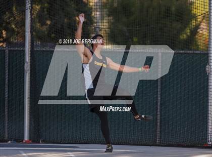 Thumbnail 1 in CIF State Track and Field Championships (Boys Discus Finals) photogallery.