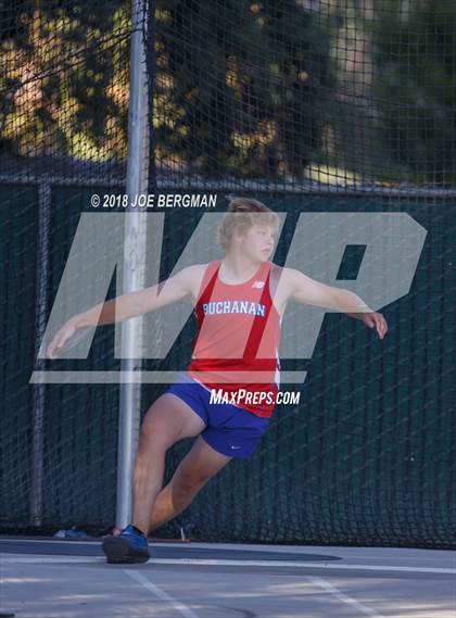 Thumbnail 3 in CIF State Track and Field Championships (Boys Discus Finals) photogallery.