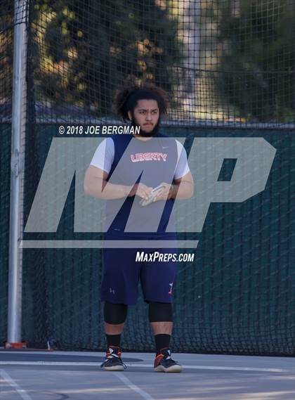 Thumbnail 3 in CIF State Track and Field Championships (Boys Discus Finals) photogallery.