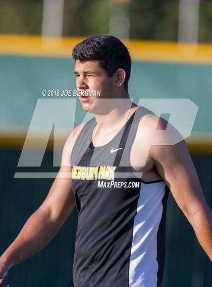 Thumbnail 3 in CIF State Track and Field Championships (Boys Discus Finals) photogallery.