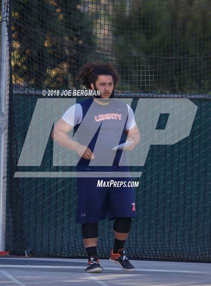 Thumbnail 3 in CIF State Track and Field Championships (Boys Discus Finals) photogallery.