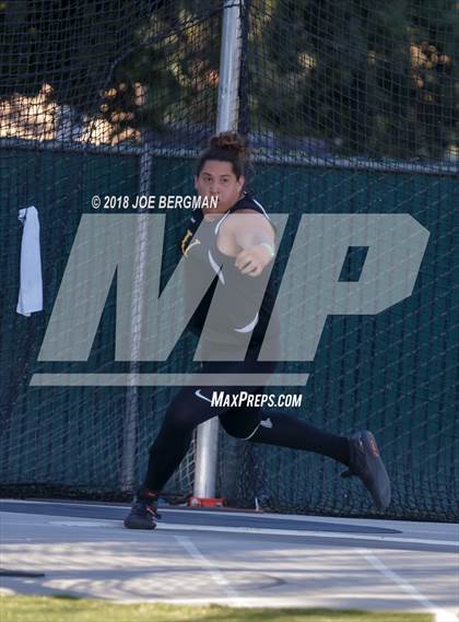 Thumbnail 2 in CIF State Track and Field Championships (Boys Discus Finals) photogallery.