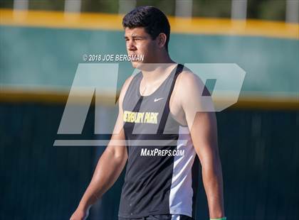 Thumbnail 2 in CIF State Track and Field Championships (Boys Discus Finals) photogallery.