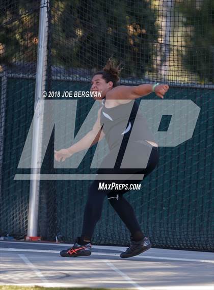 Thumbnail 1 in CIF State Track and Field Championships (Boys Discus Finals) photogallery.