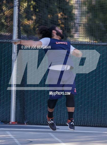 Thumbnail 2 in CIF State Track and Field Championships (Boys Discus Finals) photogallery.