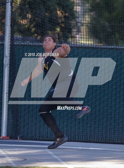 Thumbnail 3 in CIF State Track and Field Championships (Boys Discus Finals) photogallery.