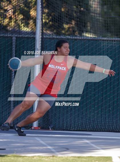 Thumbnail 1 in CIF State Track and Field Championships (Boys Discus Finals) photogallery.