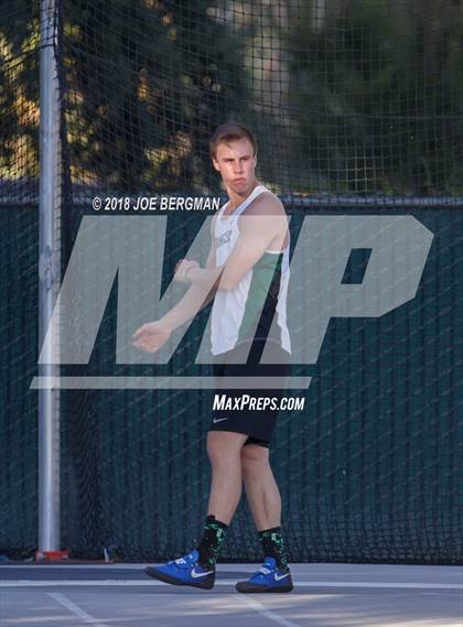 Thumbnail 2 in CIF State Track and Field Championships (Boys Discus Finals) photogallery.