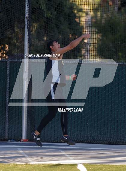 Thumbnail 2 in CIF State Track and Field Championships (Boys Discus Finals) photogallery.