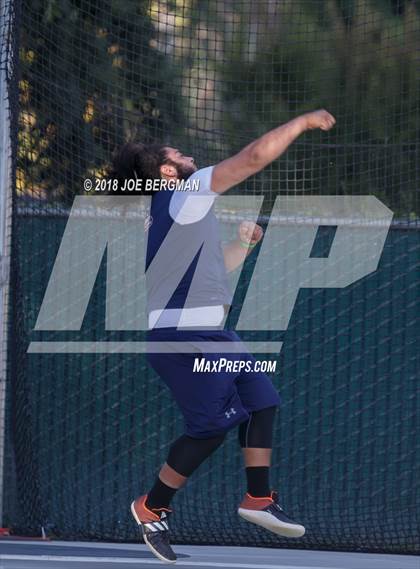 Thumbnail 3 in CIF State Track and Field Championships (Boys Discus Finals) photogallery.