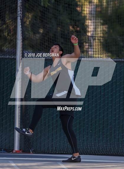 Thumbnail 3 in CIF State Track and Field Championships (Boys Discus Finals) photogallery.