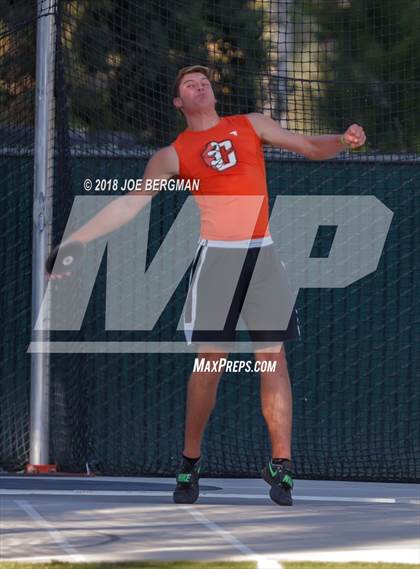 Thumbnail 3 in CIF State Track and Field Championships (Boys Discus Finals) photogallery.