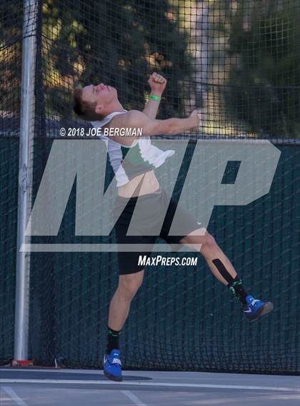 Thumbnail 1 in CIF State Track and Field Championships (Boys Discus Finals) photogallery.