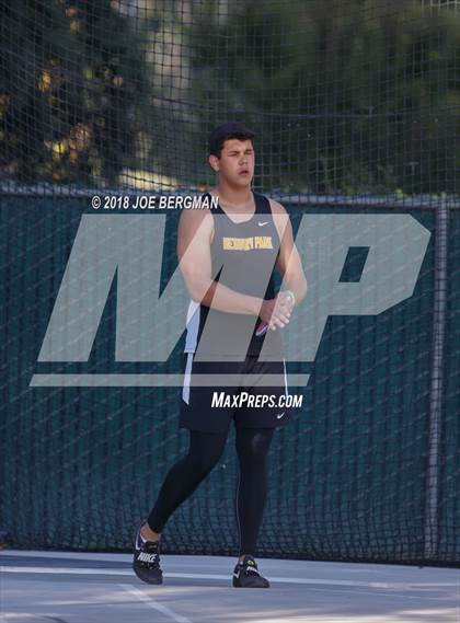 Thumbnail 3 in CIF State Track and Field Championships (Boys Discus Finals) photogallery.