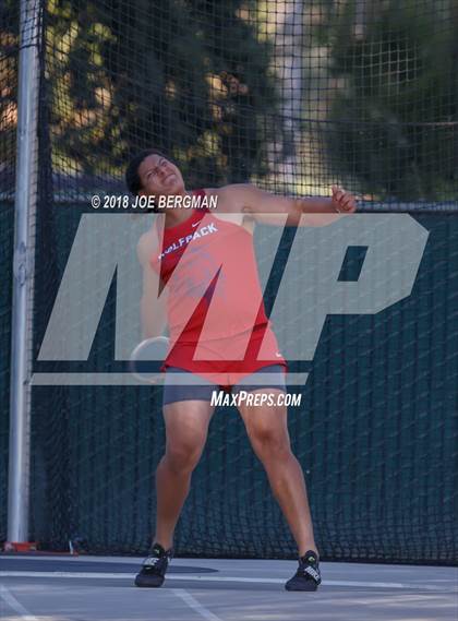 Thumbnail 3 in CIF State Track and Field Championships (Boys Discus Finals) photogallery.