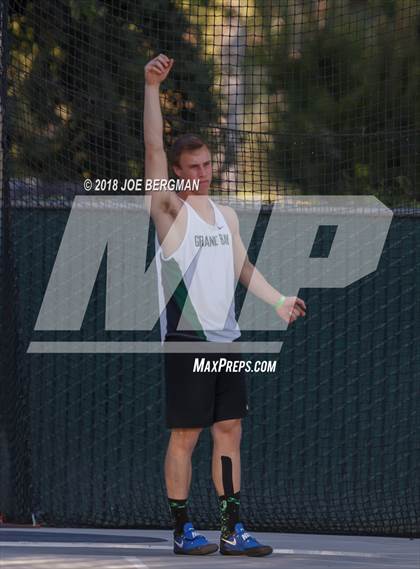 Thumbnail 3 in CIF State Track and Field Championships (Boys Discus Finals) photogallery.