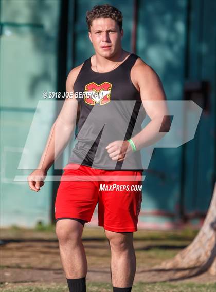 Thumbnail 1 in CIF State Track and Field Championships (Boys Discus Finals) photogallery.