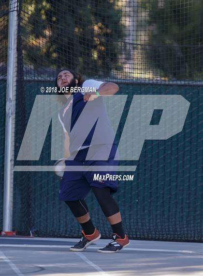 Thumbnail 1 in CIF State Track and Field Championships (Boys Discus Finals) photogallery.