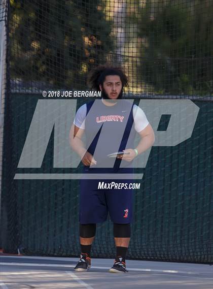 Thumbnail 1 in CIF State Track and Field Championships (Boys Discus Finals) photogallery.