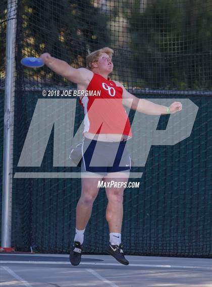 Thumbnail 3 in CIF State Track and Field Championships (Boys Discus Finals) photogallery.