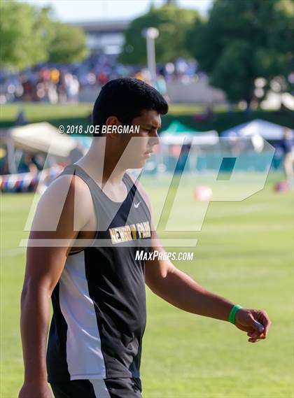 Thumbnail 2 in CIF State Track and Field Championships (Boys Discus Finals) photogallery.