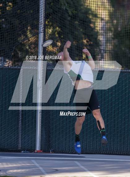 Thumbnail 3 in CIF State Track and Field Championships (Boys Discus Finals) photogallery.