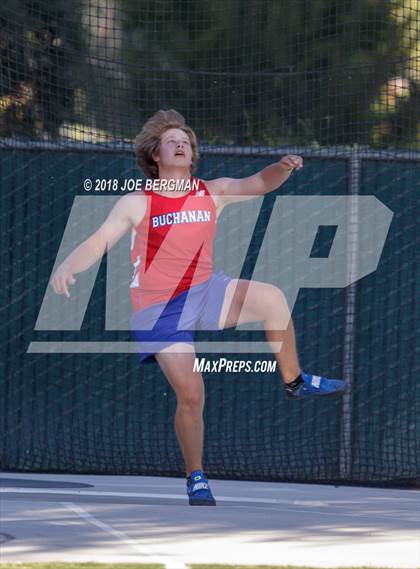 Thumbnail 1 in CIF State Track and Field Championships (Boys Discus Finals) photogallery.