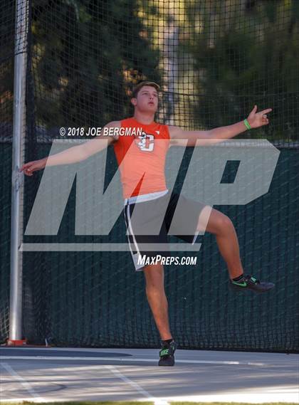 Thumbnail 2 in CIF State Track and Field Championships (Boys Discus Finals) photogallery.