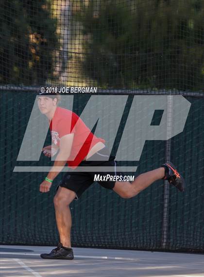 Thumbnail 2 in CIF State Track and Field Championships (Boys Discus Finals) photogallery.