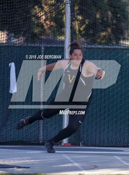 Thumbnail 2 in CIF State Track and Field Championships (Boys Discus Finals) photogallery.