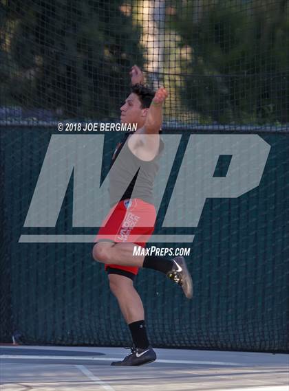 Thumbnail 3 in CIF State Track and Field Championships (Boys Discus Finals) photogallery.