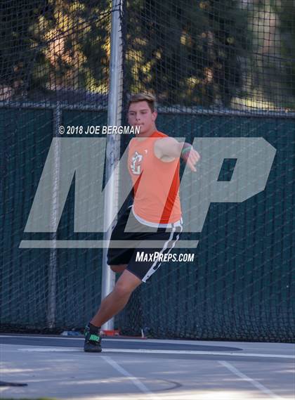 Thumbnail 2 in CIF State Track and Field Championships (Boys Discus Finals) photogallery.