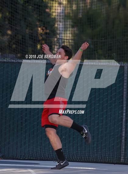 Thumbnail 2 in CIF State Track and Field Championships (Boys Discus Finals) photogallery.