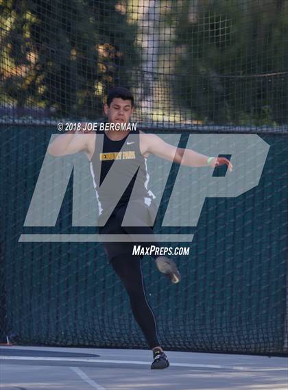 Thumbnail 3 in CIF State Track and Field Championships (Boys Discus Finals) photogallery.