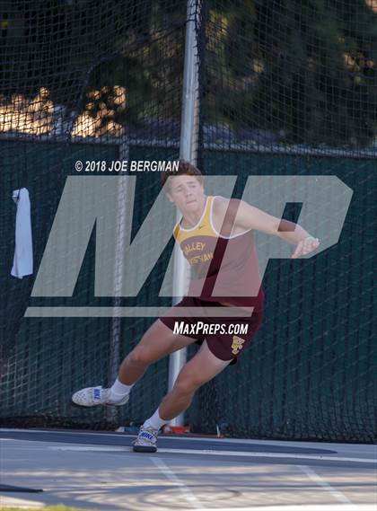 Thumbnail 1 in CIF State Track and Field Championships (Boys Discus Finals) photogallery.
