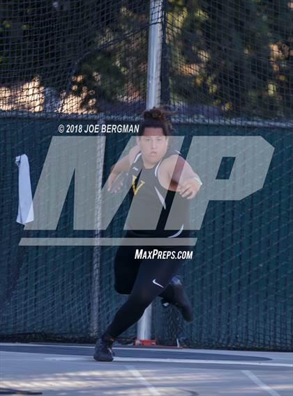 Thumbnail 1 in CIF State Track and Field Championships (Boys Discus Finals) photogallery.