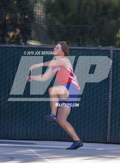 Thumbnail 2 in CIF State Track and Field Championships (Boys Discus Finals) photogallery.